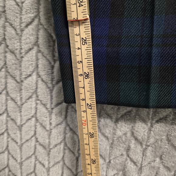 Pendelton Authentic Black Watch Tartan Plaid Pants Womens Size 12 Petite Wool - Picture 6 of 9